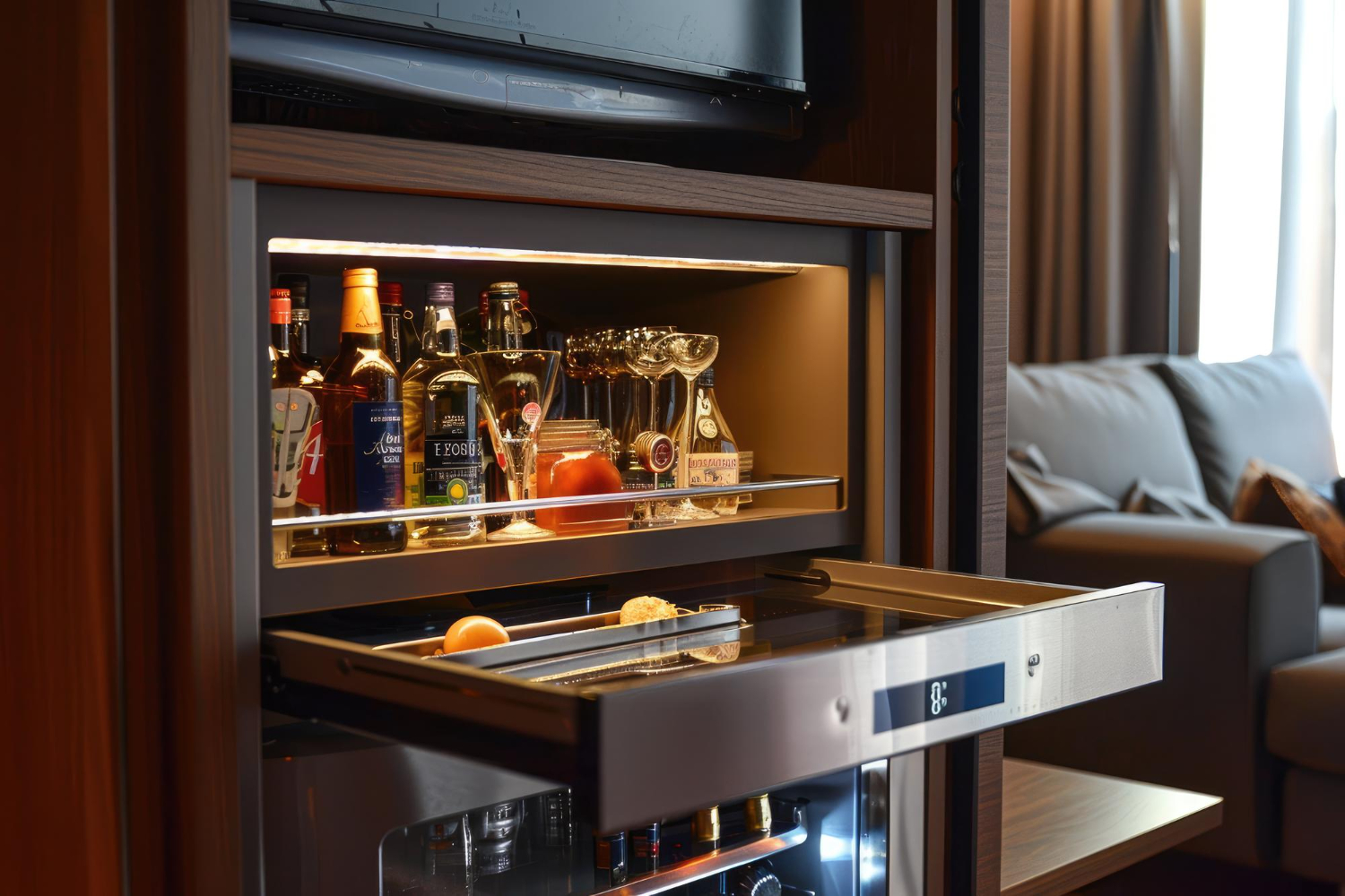 Minibar restocking