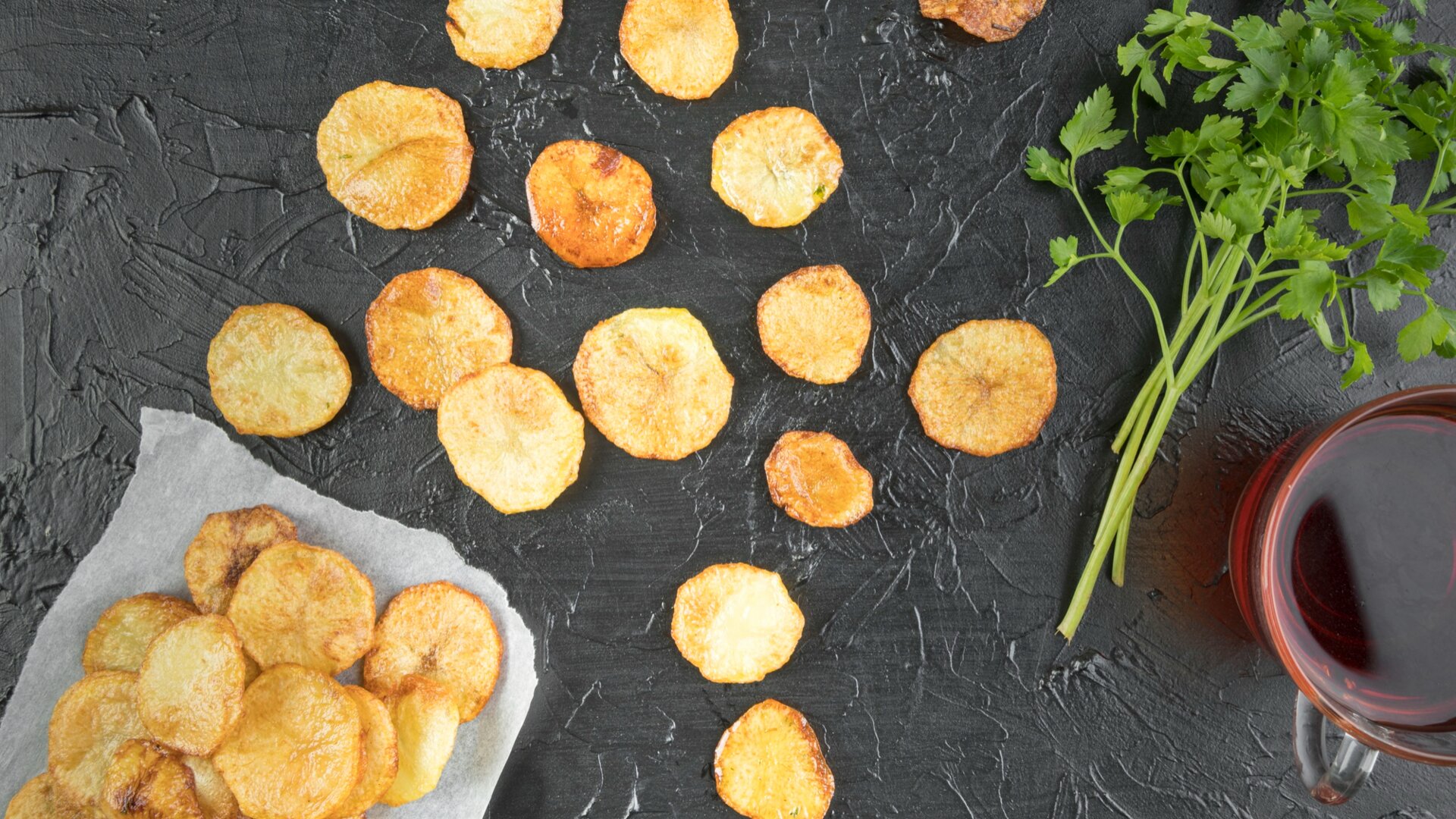 Artisanal potato chips